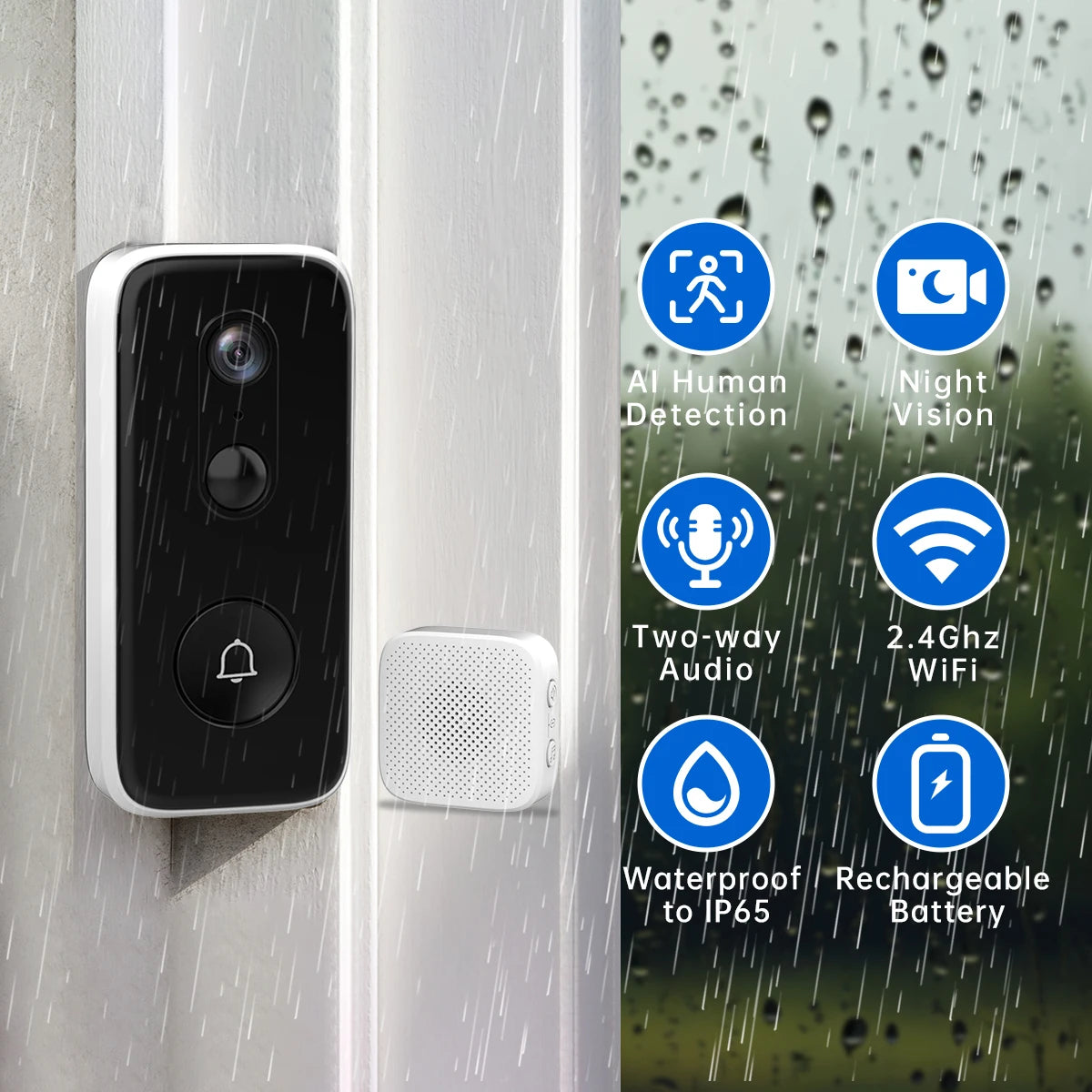 Smart WiFi Video Doorbell