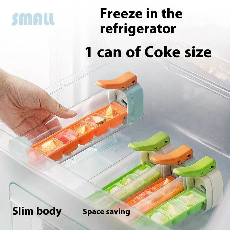 Food-Grade Ice Cube Tray with Storage Box