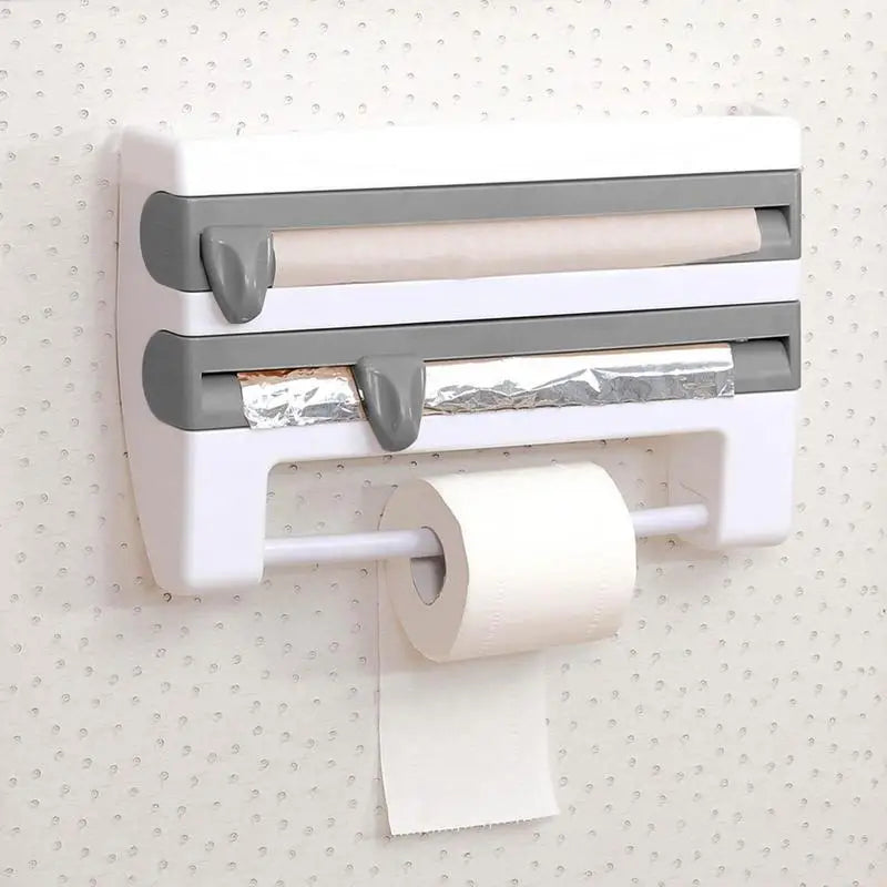 4-in-1 Kitchen Roll Holder & Dispenser