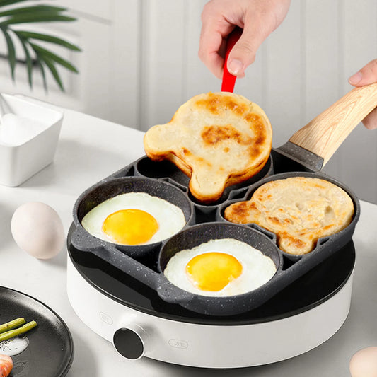 4-Cup Nonstick Omelette & Egg Frying Pan for All Stovetops