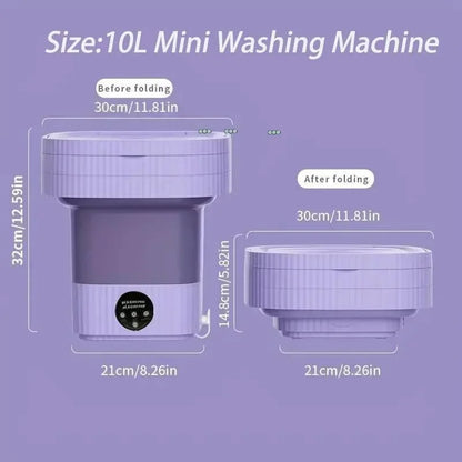 Portable Mini Folding Washing Machine