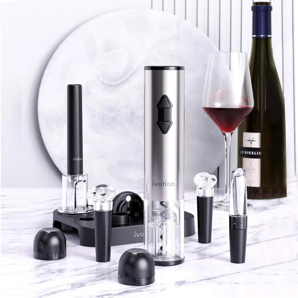 9-Piece Electric Wine Opener