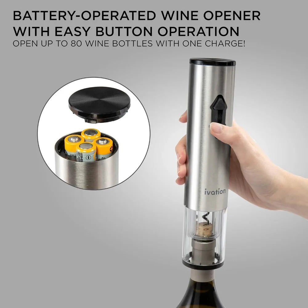 9-Piece Electric Wine Opener