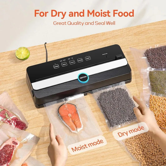 Automatic Vacuum Sealer with Built-In Cutter 