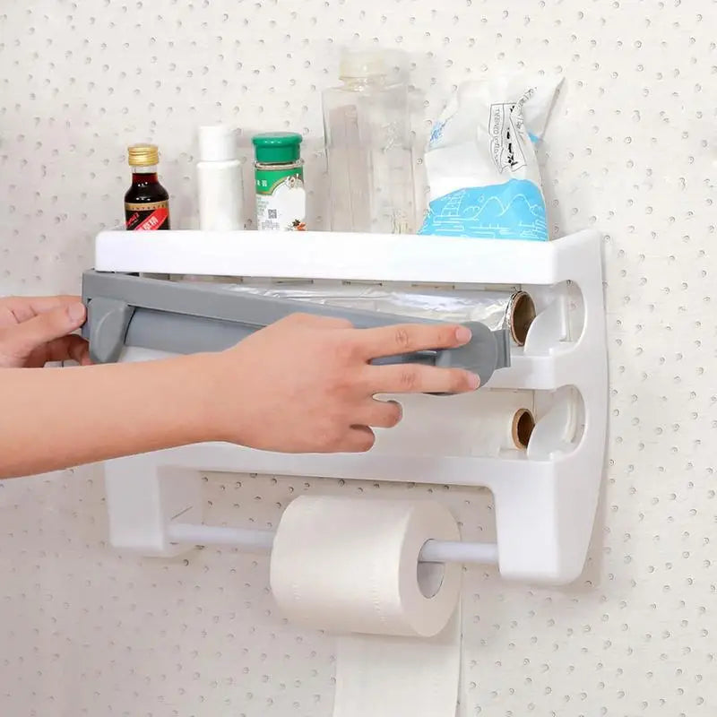 4-in-1 Kitchen Roll Holder & Dispenser