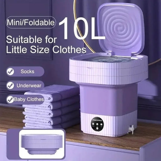 Portable Mini Folding Washing Machine